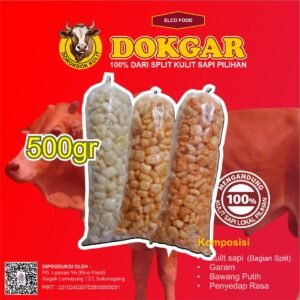 Kerupuk Rambak Kulit Sapi Premium 500gr – Dorokdok Halal & Gurih - Dokgar